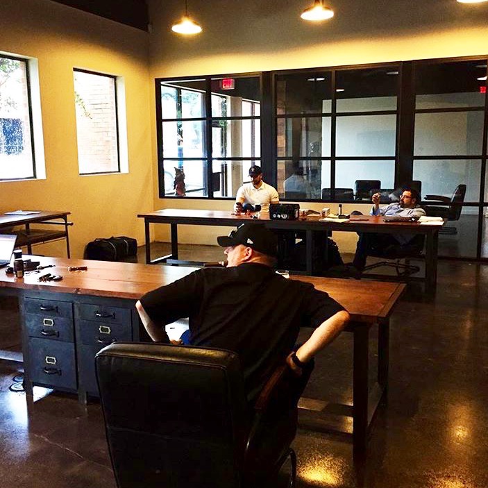 custom iron office furniture San Antonio and Austin