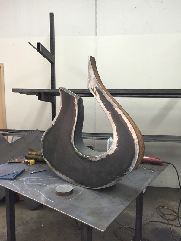 metal texas art sculpture and custom furniture