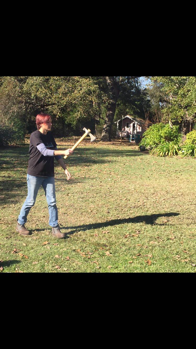 Texas axe throwers custom targets San Antonio