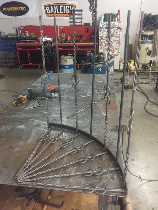 custom metal handrails, custom iron work San Antonio, Wanderlust Ironworks