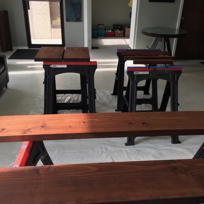 custom wood and steel furniture san antonio, custom tables Texas