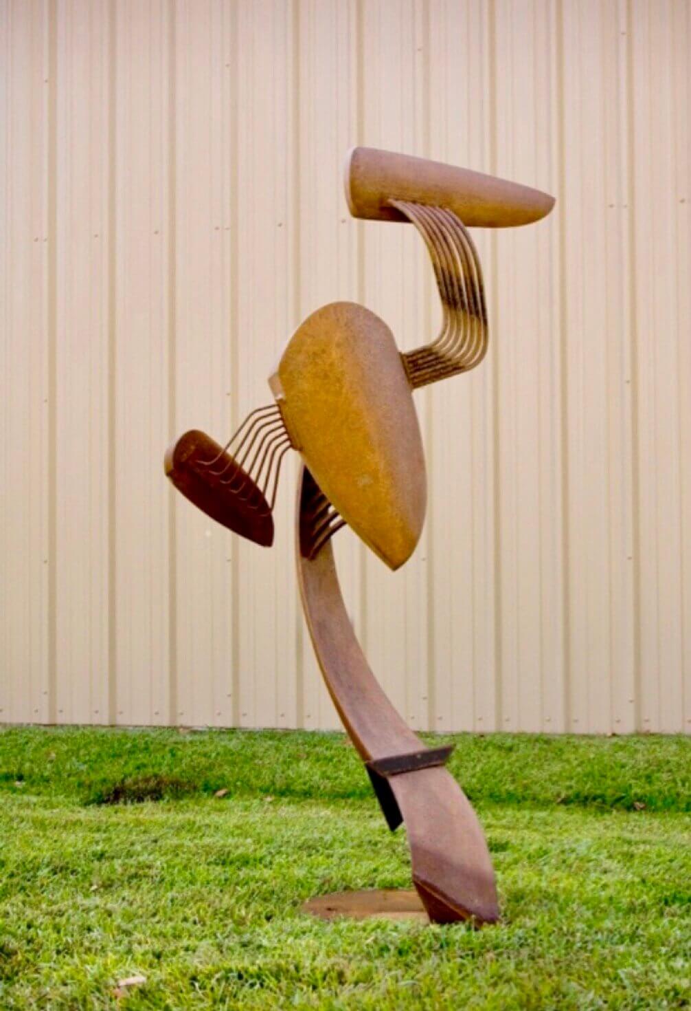 public art fabrication Texas, custom modern art, metal artist San Antonio, contemporary sculpture Texas