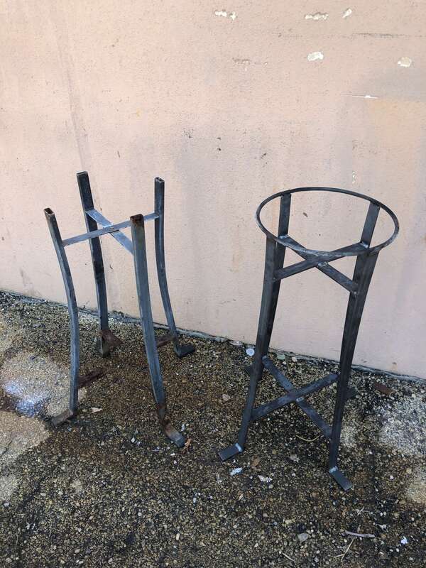 custom welded furniture San Antonio. Custom dining Tables Texas
