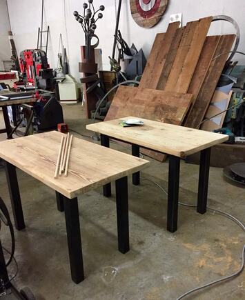 custom build out iron work San Antonio, custom furniture san antonio, custom tables texas